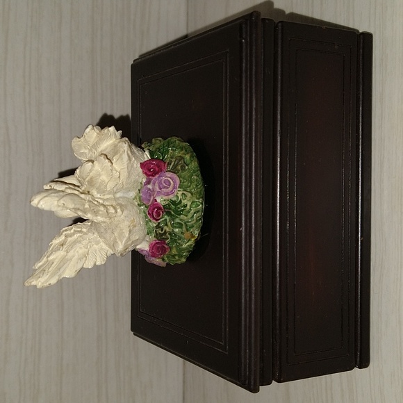 Vintage RARE 1984 Enesco Swan Musical Jewelry Box - Picture 4 of 8